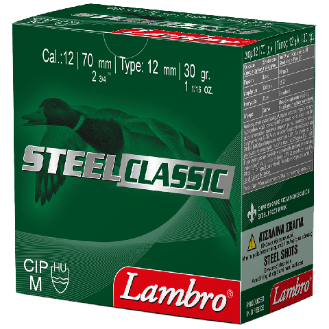 Lambro Steel Classic 30g, 12/70, 25kpl