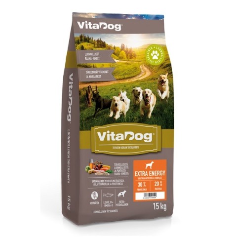 VitaDog Extra Energy koiranruoka 15 kg